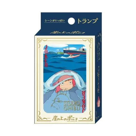 Ponyo on the Cliff - Movie Scenes Playing Cards-ENSKY-80275