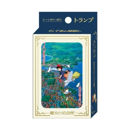 Kiki's Delivery Service - Movie Scenes Playing Cards-ENSKY-80271