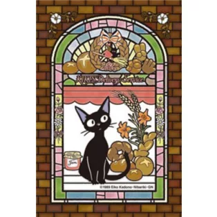 Kiki's Delivery Service - Stained glass Puzzle 126P Jiji-ENSKY-18733