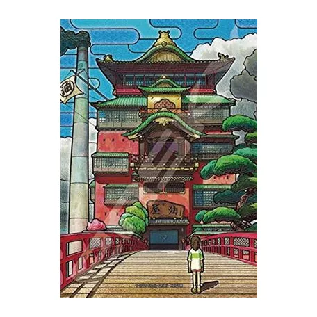 Spirited Away - Stained glass Puzzle 208P Aburaya-ENSKY-50257