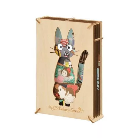 Paper Theater Wood Style Silhouette Jiji - Kiki's delivery service-ENSKY-52301