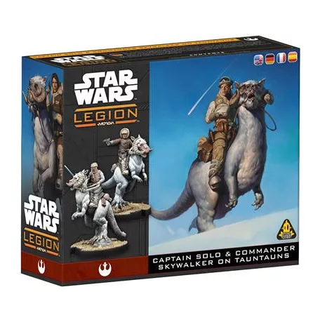 Star Wars: Legion - Han Solo & Luke Skywalker on Tauntaun - EN/DE/SP/FR-SWQ41
