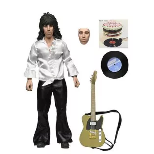 The Rolling Stones - 8” Clothed Action Figure - Keith Richards (1975) Figure-NE60776-01