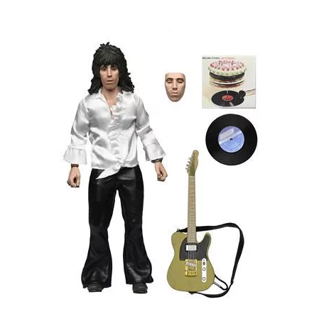The Rolling Stones - 8” Clothed Action Figure - Keith Richards (1975) Figure-NE60776-01