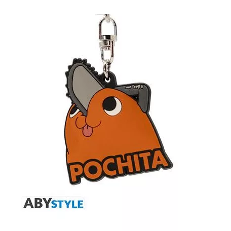 CHAINSAW MAN - Keychain PVC Pochita-ABYKEY622
