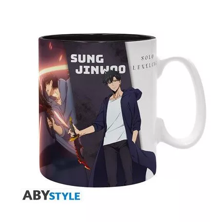 SOLO LEVELING - Mug - 460 ml - Jinwoo & Igris - subli - box-ABYMUGA628