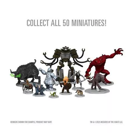 D&D Icons of the Realms: Monster Menagerie Revisited 10 ct. Booster Brick - EN-WZK96383