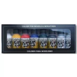 Vallejo - Model Air / 8 colors set - Basic Colors-71174