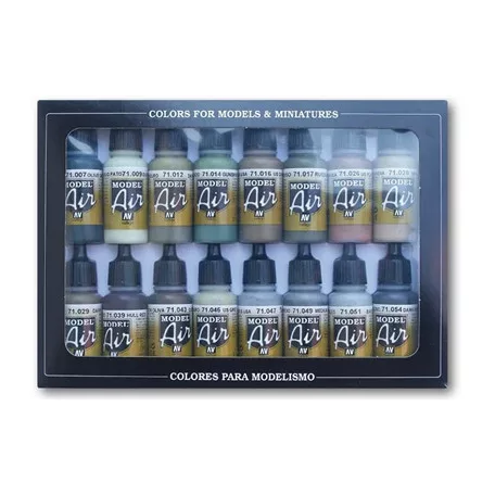 Vallejo - Model Air / 16 colors set - Allied WWII-71180