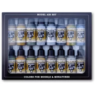 Vallejo - Model Air / 16 colors set - WWII USAF Aircraft-71185