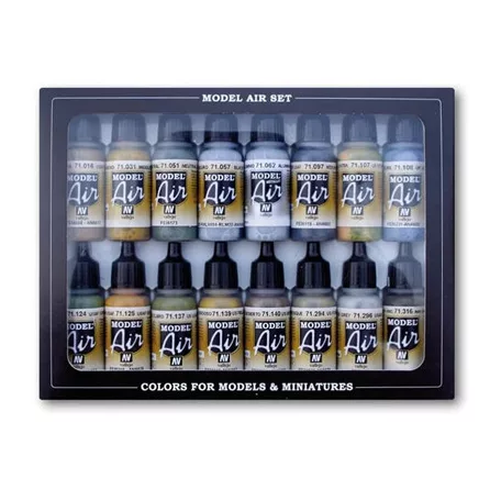 Vallejo - Model Air / 16 colors set - WWII USAF Aircraft-71185