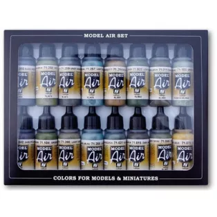 Vallejo - Model Air / 16 colors set - RLM Colors-71193