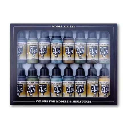 Vallejo - Model Air / 16 colors set - RLM Colors-71193