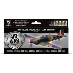 Vallejo - Model Air / RAF / 8 colors set - Special Battle of Britain 1940-1941-71144