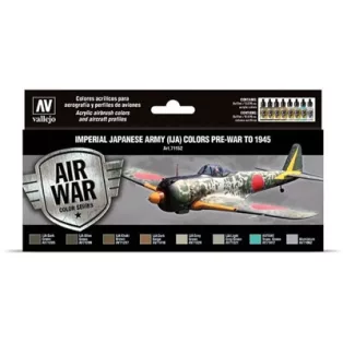 Vallejo - Model Air / IJA / 8 colors set - Imperial Japanese Army (IJA) Colors PreWar to 1945-71152