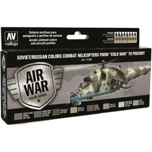 Vallejo - Model Air / Soviet / 8 colors set - Combat Helicopters post WWII to present-71601
