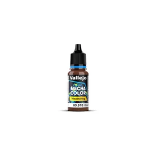 Vallejo - Mecha Color / Weathering - Brown Eng. Soot (Matt)-69818