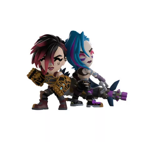Youtooz: League of Legends Arcane - Vi and Jinx Vinyl Figure-VIANDJINX