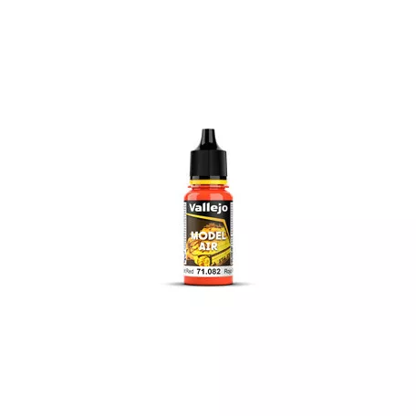 Vallejo - Model Air / Fluorescent - Fluorescent Red-71082