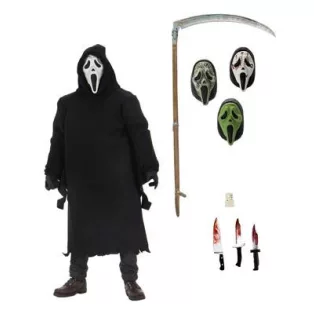 Ghost Face- 7” Scale Action Figure - Ultimate Ghost Face-NE41372-01