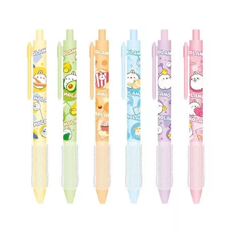 Molang - Premium Gel Pen Display (CDU of 24)-MOL-PEN-03393