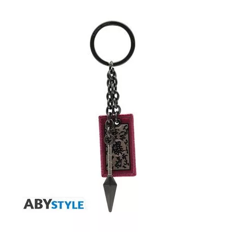 NARUTO SHIPPUDEN - Keychain 3D "Kunai & explosive tag"-ABYKEY618