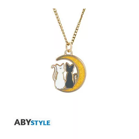 SAILOR MOON - Pendant necklace "Cats on the moon"-ABYACC534