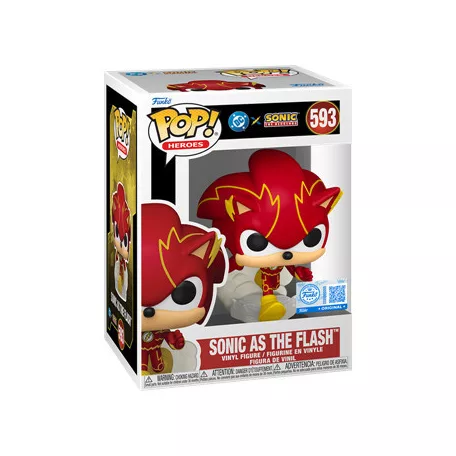 Funko POP! Heroes: JLA & Sonic - Sonic/Flash-FK88905