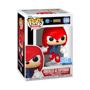 Funko POP! Heroes: JLA & Sonic - Knuckles/Superman-FK88908