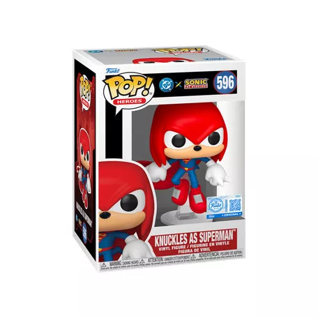 Funko POP! Heroes: JLA & Sonic - Knuckles/Superman-FK88908