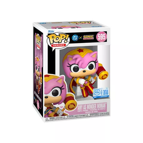 Funko POP! Heroes: JLA & Sonic - Amy Rose/WW-FK88907