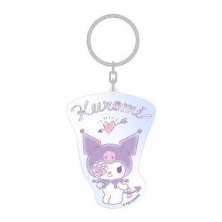 Kuromi - Keychain (5,5 cm)-SAN-KC-03119