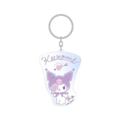 Kuromi - Keychain (5,5 cm)-SAN-KC-03119
