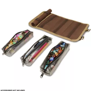 ENHANCE Venture™ Canvas Dice Case - Removable Dice Tray, 3 Removable Pouches-ENTTCCD100TNEW