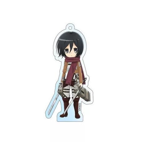 Attack on Titan - Holographic Acrylic Keychain - Mikasa 8cm-AOT-KC-02679