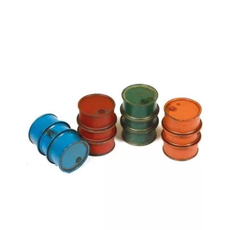 Vallejo - Vallejo Scenics - Civilian Fuel Drums-SC203