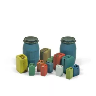 Vallejo - Vallejo Scenics - Assorted Modern Plastic Drums #2-SC211