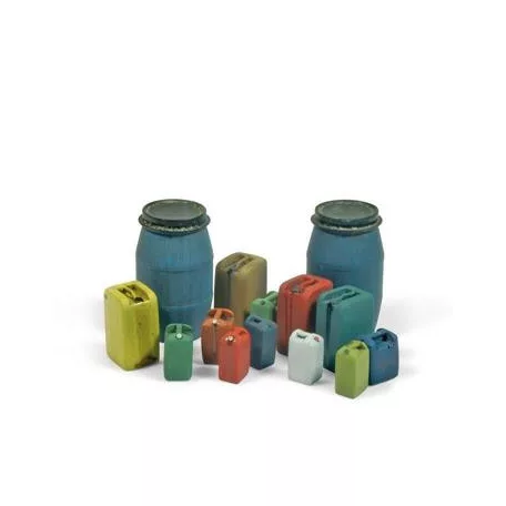 Vallejo - Vallejo Scenics - Assorted Modern Plastic Drums #2-SC211