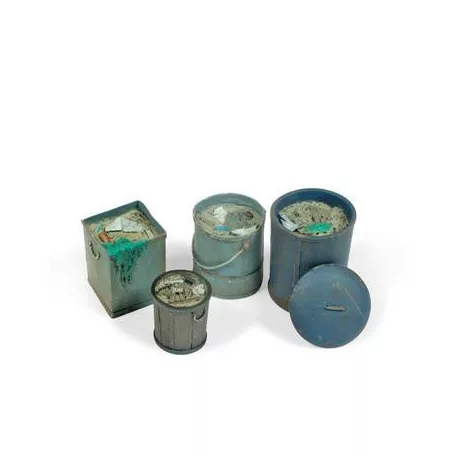 Vallejo - Vallejo Scenics - Assorted Garbage Bins #2-SC213