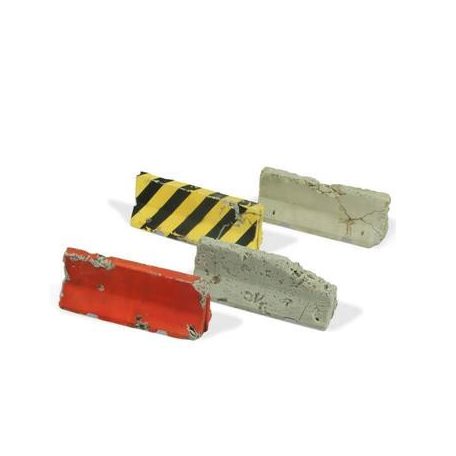 Vallejo - Vallejo Scenics - Damaged Concrete Barriers-SC215