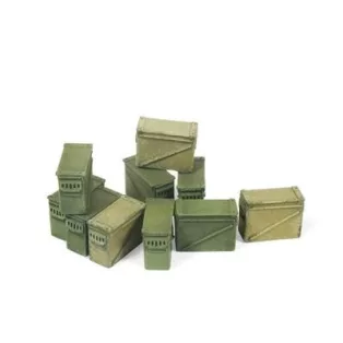 Vallejo - Vallejo Scenics - Large Ammo Boxes 12,7 mm-SC221