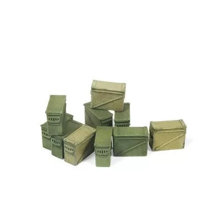 Vallejo - Vallejo Scenics - Large Ammo Boxes 12,7 mm-SC221