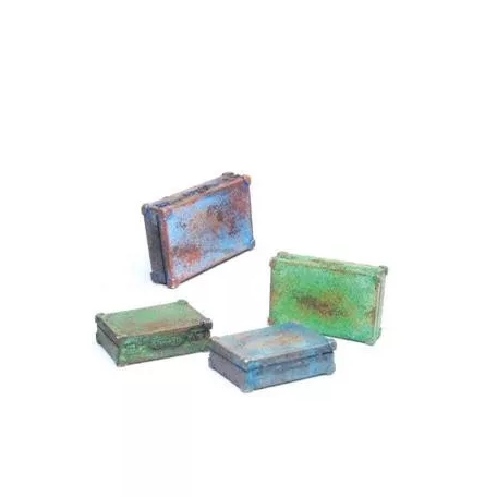 Vallejo - Vallejo Scenics - Metal Suitcases-SC226