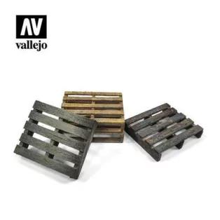 Vallejo - Vallejo Scenics - Wooden Pallets-SC233