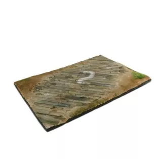 Vallejo - Vallejo Scenics - 31x21 Wooden Airfield surface-SC102