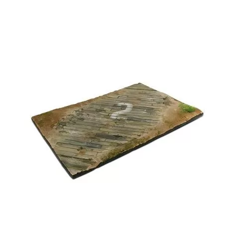 Vallejo - Vallejo Scenics - 31x21 Wooden Airfield surface-SC102