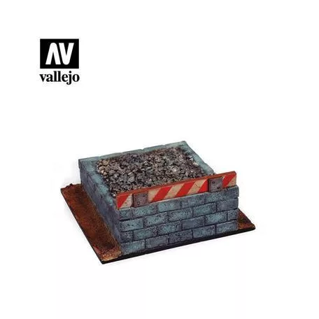 Vallejo - Vallejo Scenics - Railroad Buffer Block-SC120