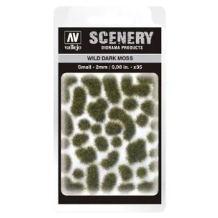 Vallejo - Scenery - Wild Dark Moss (2 mm)-SC402