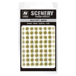 Vallejo - Scenery - Wild Tuft Beige (2 mm)-SC403