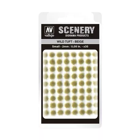 Vallejo - Scenery - Wild Tuft Beige (2 mm)-SC403